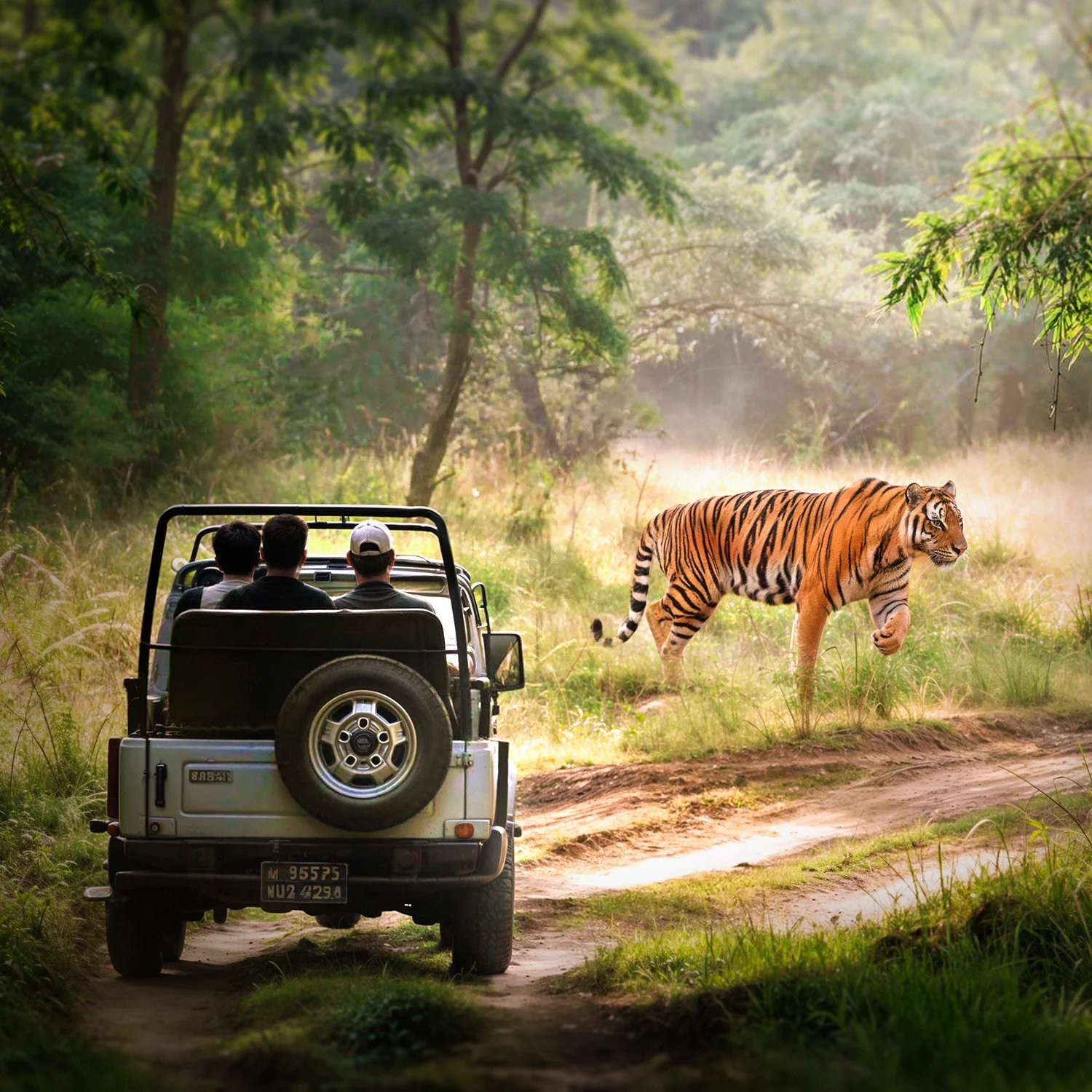 Jeep Safari in Jim Corbett National Park